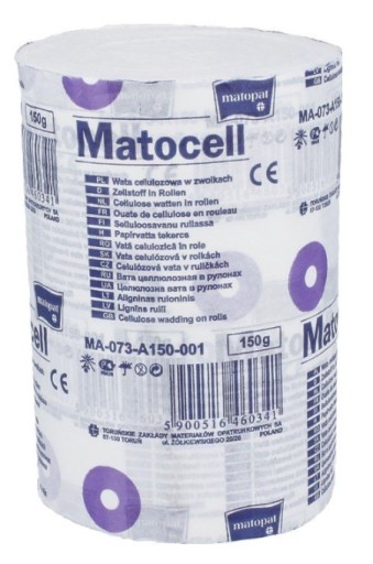 Lignín v kotúči Matocell, celulózová vlna 150g