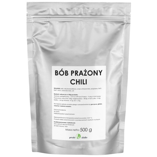 Broad Beans CHIPS pražená fazuľa s chilli snackom 500g