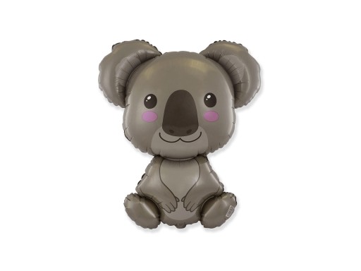 Fóliový balónik KOALA medvedík zvieratká JUNGLE PARTY