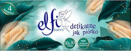 Elfi Fantasy Delicate Hygienické obrúsky 4 vrstvy 10x10