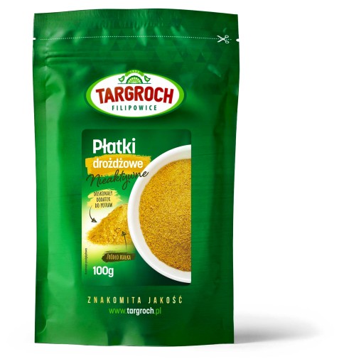 Neaktívne kvasnicové vločky 100 g Targroch