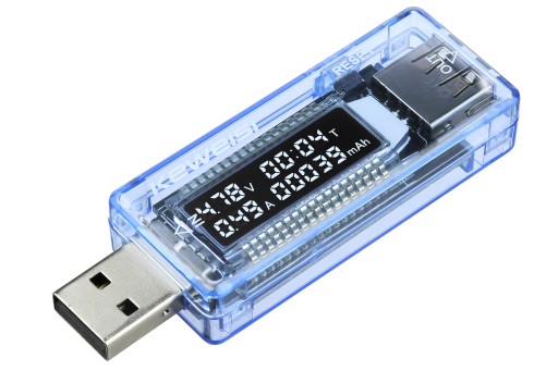 USB TESTER MERAČ NAPÄTIA AKTUÁLNEJ KAPACITY BATÉRIE VOLTMETER AMPÉR
