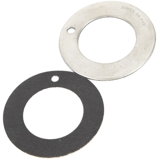 DISTANČNÁ ODPOROVÁ PODLOŽKA PTFE OCEL 10x20x1,5