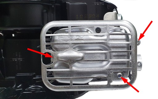 Briggs skrutka krytu tlmiča výfuku 690661 ORIGINÁL