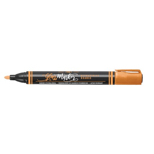 Rystor Kriedový popisovač na sklo RMG-1/F oranžový