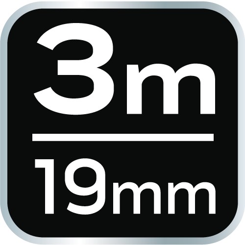 MERACIA PÁSKA VALCOVANÁ OCEĽOVÁ S ZAMYKANÍM MAGNETOM 3 m