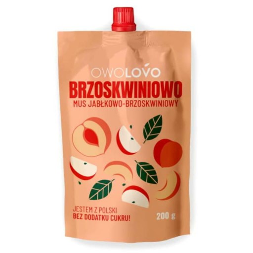 OWOLOVO Broskyňová pena 200g