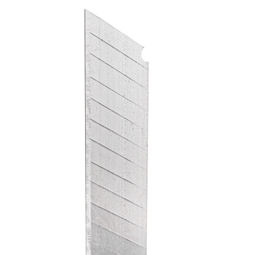 ČEPELE NOŽOV VYMENITEĽNÁ ČEPEL, lámateľná, dobíjateľná, 18 mm, 10 ks.