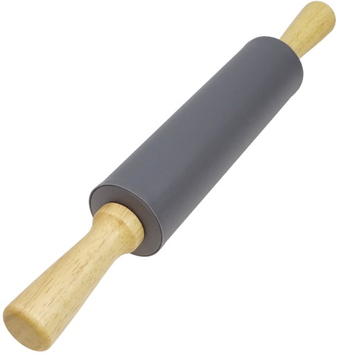 VEĽKÝ SILIKÓNOVÝ VALEC NA CESTO NA PIZZU, XXL OTOČNÝ