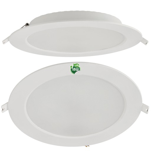 LED stropné svietidlo, zápustné, zápustné, 18W, 1980lm, 4000K, biele