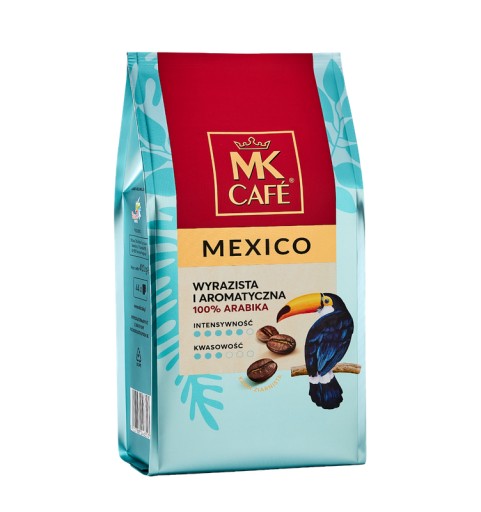MK Cafe MEXICO Zrnková káva 100% ARABICA 400g