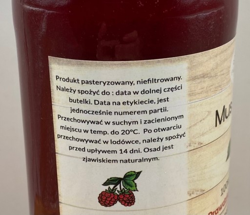 Malinová pena bez cukru 2023 NOVINKA!!! 100%