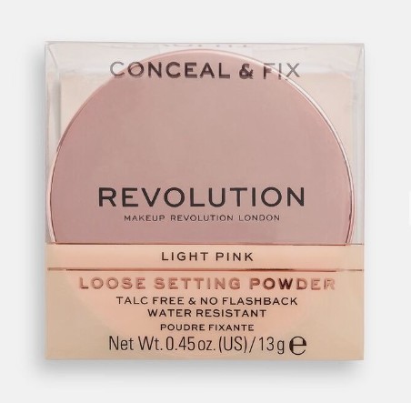 MAKEUP REVOLUTION SVETLO RUŽOVÝ PÚD NA TVÁR LOSE