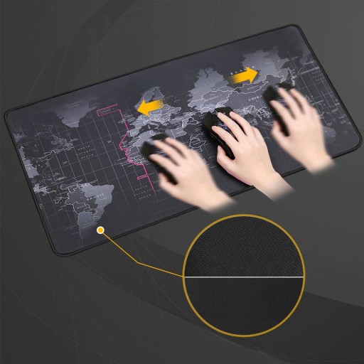 VEĽKÁ KLÁVESNICA PODLOŽKA POD MYŠ PRE CELÝ STOL GAMING 90X40CM XXL