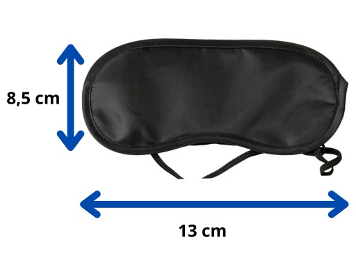 BANDANDARDNÁ OČNÁ MASKA BLACK BDSM FETISH GADGETS