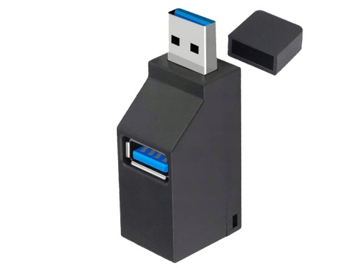 USB PORT ROZDELOVACÍ ADAPTÉR RÝCHLY HUB USB 3.0 1x USB 3.0 A 2x USB 2.0