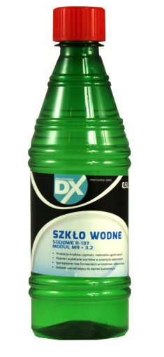 VODNÉ SKLO 0,5L DX ROZTOKY