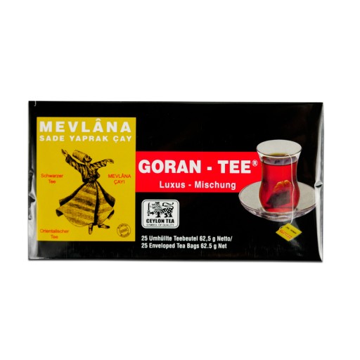 Mevlana GORAN-TEE čierny čaj 25 sáčkov/62,5 g