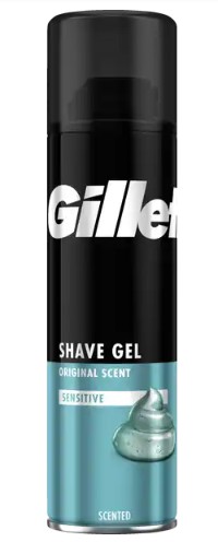 Gillette gél na holenie 200 ml 200 g SENSITIVE