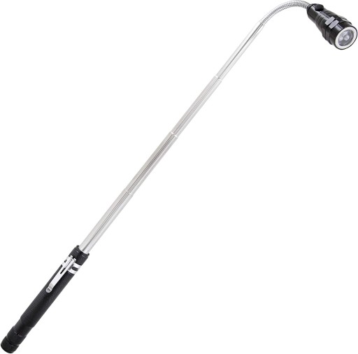 TELESKOPICKÁ BATERKA S MAGNETOM A LED UCHOVÁVAČOM