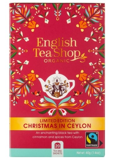 English Tea Shop Vianočná čajová súprava 20x2g DARČEK