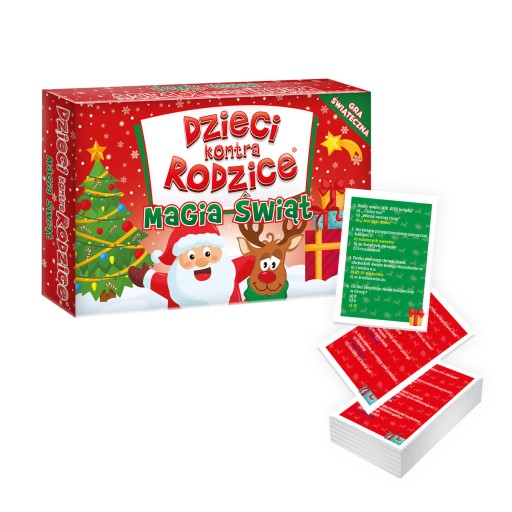 DETI VS RODIČIA Kúzlo VIANOČNEJ STOLOVEJ HRY