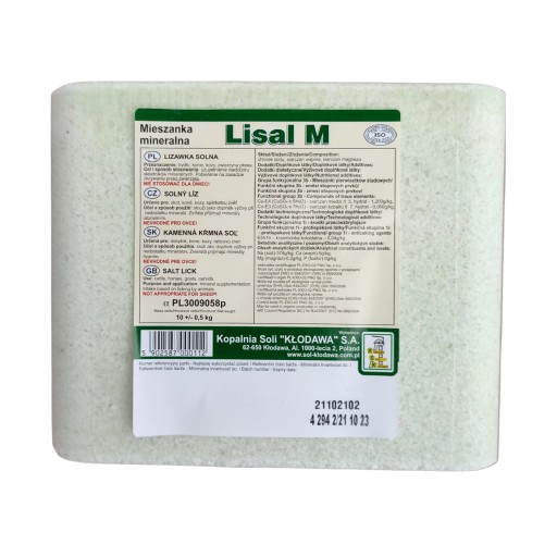 Lizawka Lisal M Microelements 10kg dobytok kone