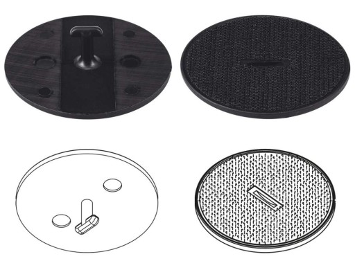 BINCHES STOPPERS VELCRO BMW MINI ROHOŽE v kusoch