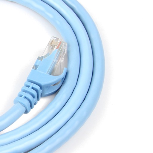 Unitek patchcord kábel UTP CAT.6 LAN kábel modrý 1m
