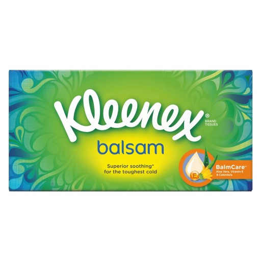KLEENEX Balzamové vreckovky 2x 64 ks