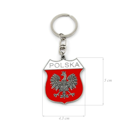 ŠTÍTOVÝ KĽÚČENKA S ORLÍM POĽSKOM