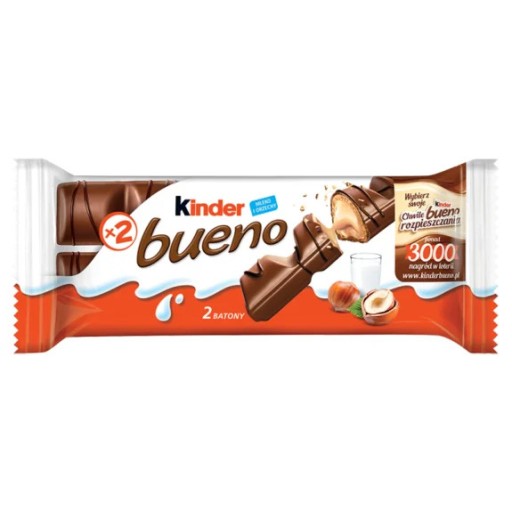 3x43g KINDER BUENO Arašidová tyčinka UK