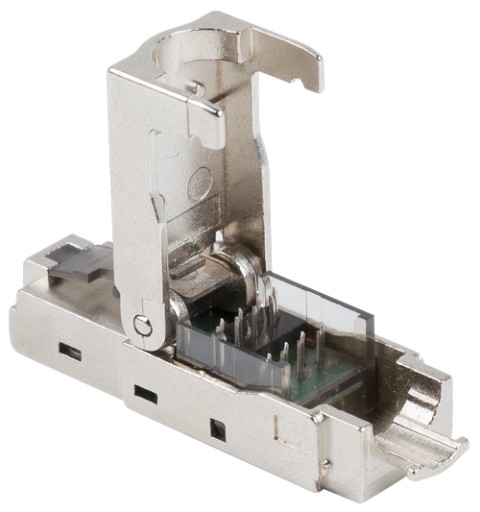 Beznástrojová RJ45 PLUG CAT.6A FTP 8p8c krútený pár