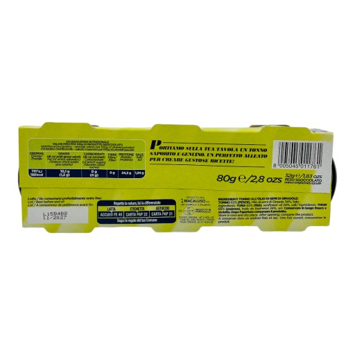 Tuniak v slnečnicovom oleji - Sicília! 3x 80 g!