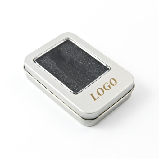 Pendrive 512 MB + kovová krabička + gravírovanie