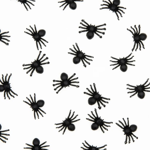 Ozdoby Halloween Spiders 50 ks.
