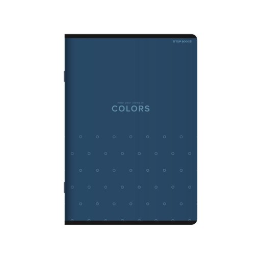 Top2000 Notebook Mäkký obal Kratka A5 80K farieb