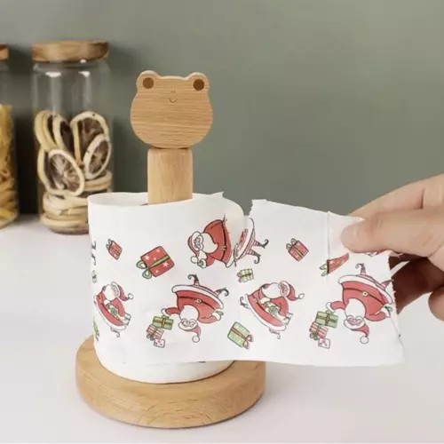 VIANOČNÝ TOALETNÝ PAPIER WC SANTA CLAUS ROLL Vtipný DARČEK