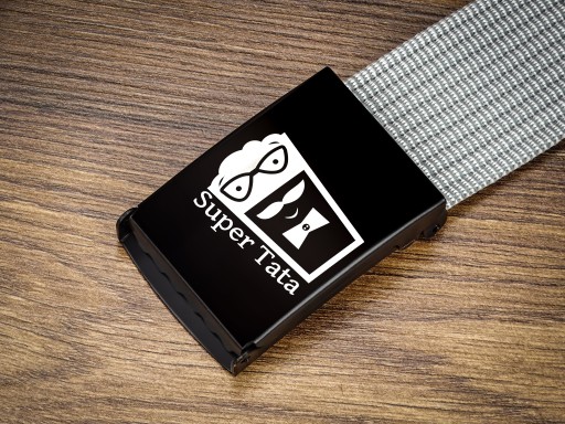 PÁNSKY SIVÝ PÁS s otváračom na darčeky pre PÁKA