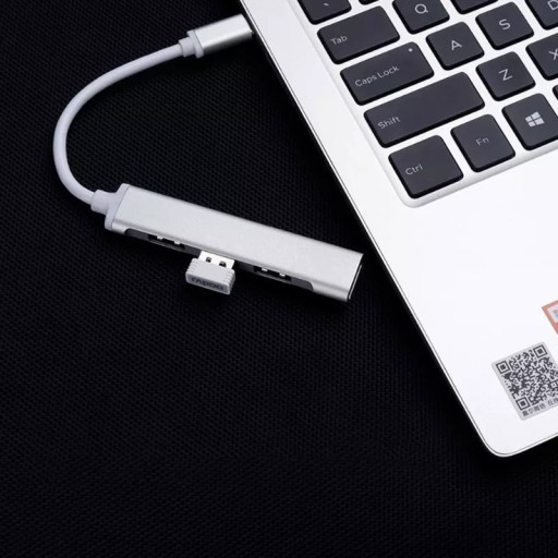 HUB ADAPTÉR 4 x USB-A 3.0 USB-C TYP-C SLIM