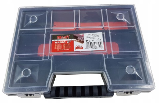 MULTIFUNKČNÝ ORGANIZÁTOR PRIESTORY KRABICE NA NÁRADIE 195 x 155 MM
