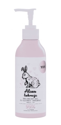 Yope gél na intímnu hygienu aloe sladké drievko 300 ml