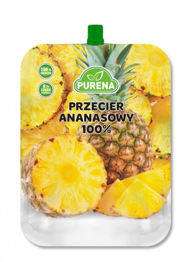 100% ananásové ovocné pyré (pena) 250g