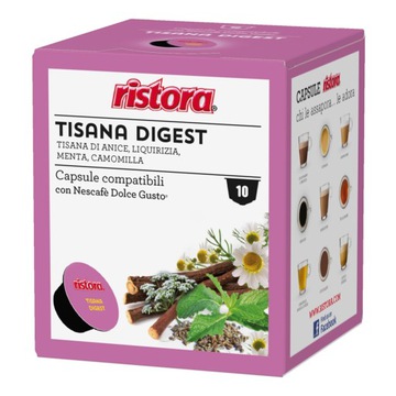 Dolce Gusto Ristora Herbal Tea Capsules x10