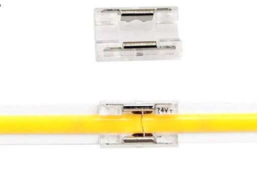 DOUBLE konektor pre COB LED STRIP 8mm PRESSURE strips