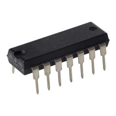 4x PNP tranzistor: 1,5A/40V, DIP14 MPQ3762