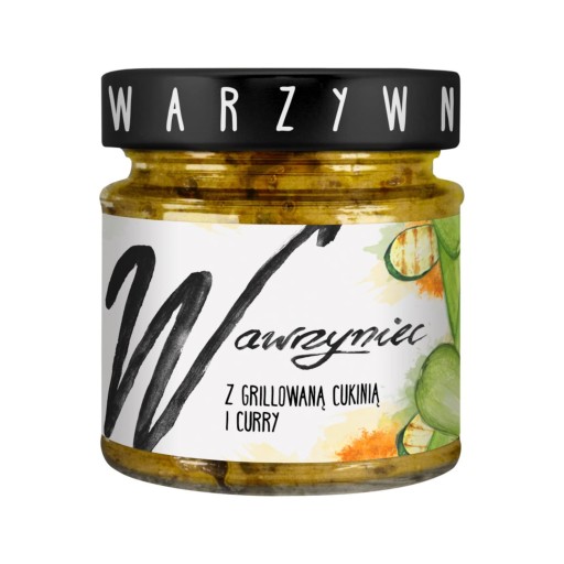 ZELENINOVÁ PASTA S GRILOVANOU CUKINOU A KARI 180g ZELENINOVÁ PASTA