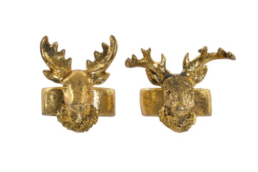 držiak na obrúsky REINDEER DEER Prsteň na obrúsky
