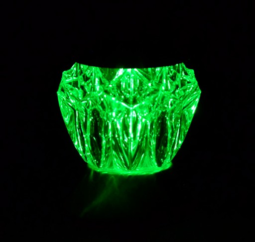 solárne svietidlo 1LED RGB/1LED biela záhradná dekorácia milticolor crystal P-710