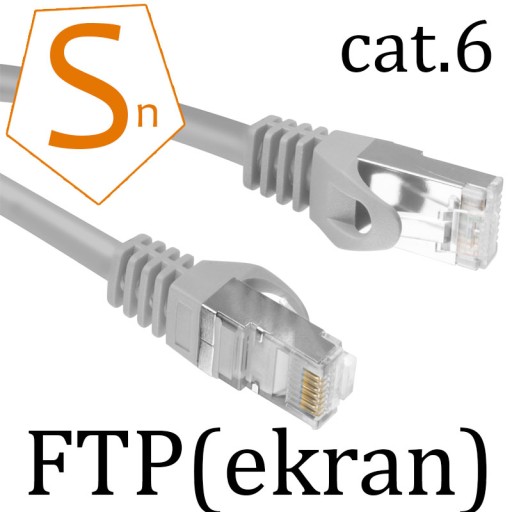 PATCHCORD RJ45/FTP6/5.0-GY 5 m